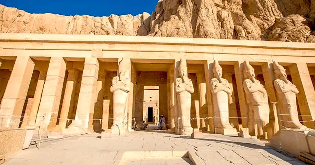 Valley of the Kings tomb entrance in Luxor