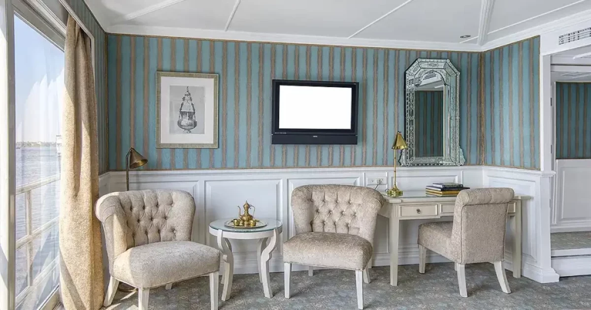Deluxe cabin on MS Tosca Nile Cruise