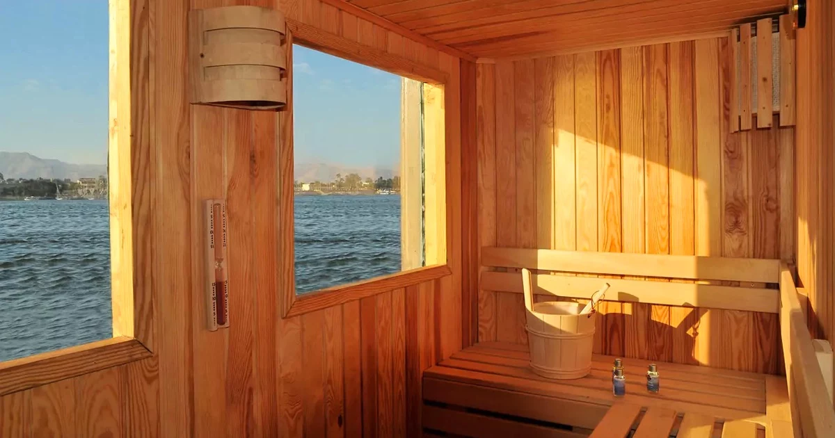 Interior cabin of MS Mayfair Nile Cruise Egypt