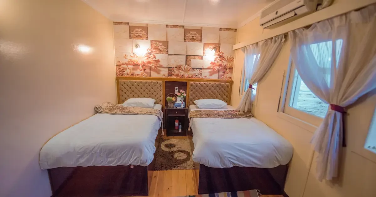 Luxury cabin onboard Royal Cleopatra Dahabiya