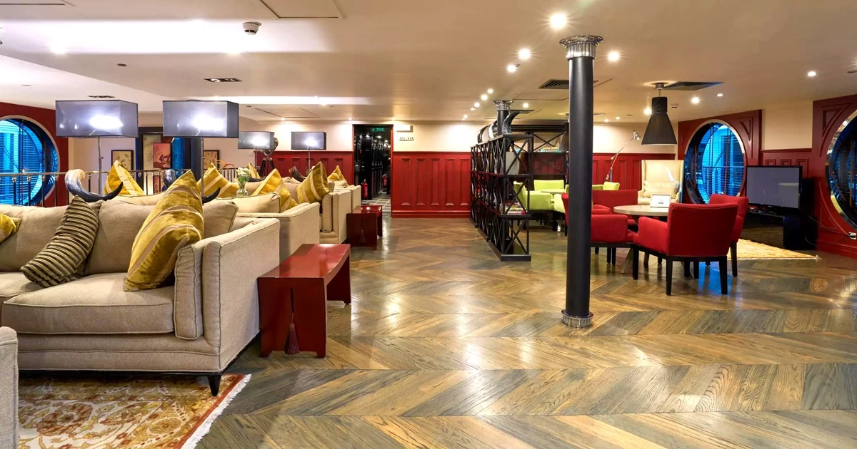 Interior cabin of MS Mayfair Nile Cruise Egypt
