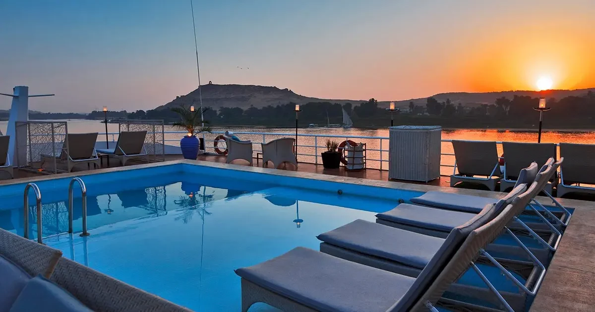 Pool on Sanctuary Sun Boat IV