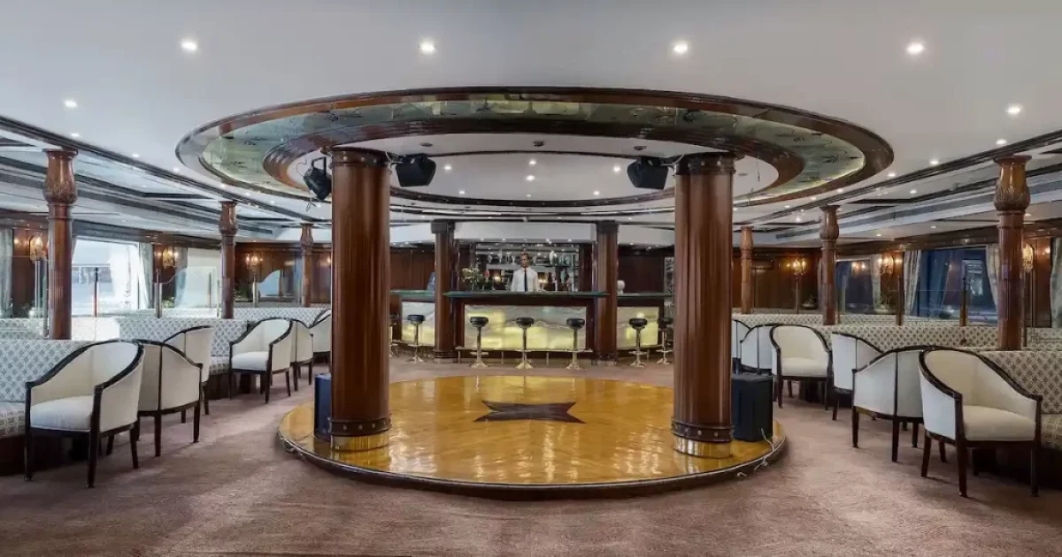 Radamis II Nile Cruise Elegant Nile-view interior