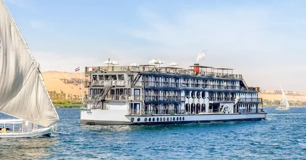 Mövenpick SS Misr exterior on the Nile