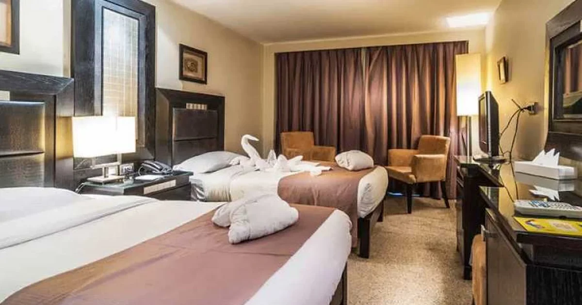 Deluxe cabin on Concerto Nile Cruise