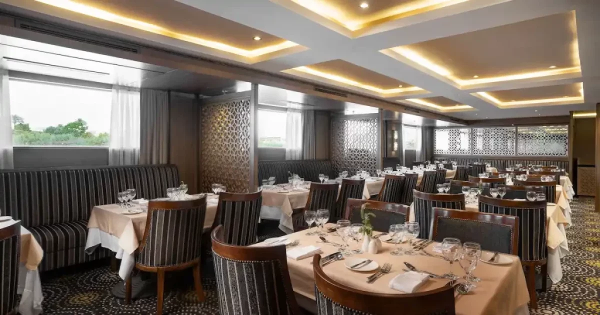 Jaz Regent Nile Cruise restaurant