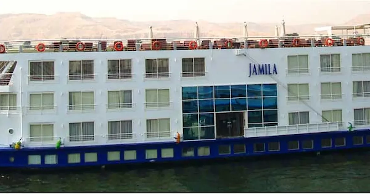 Jamila Nile Cruise sun deck