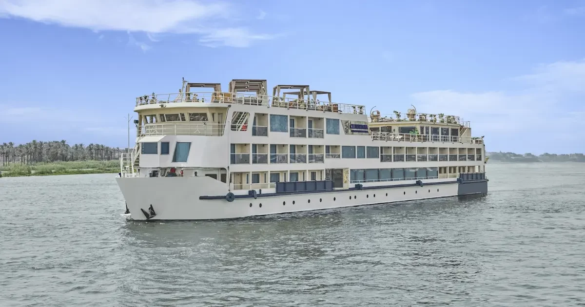 Cleopatra Nile Cruise sailing on the Nile