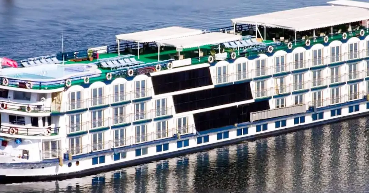 Monica Nile Cruise exterior on the Nile