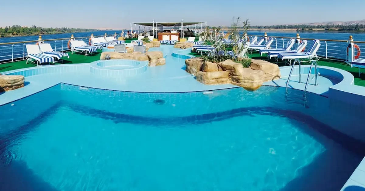 Movenpick Royal Lotus Nile Cruise sundeck