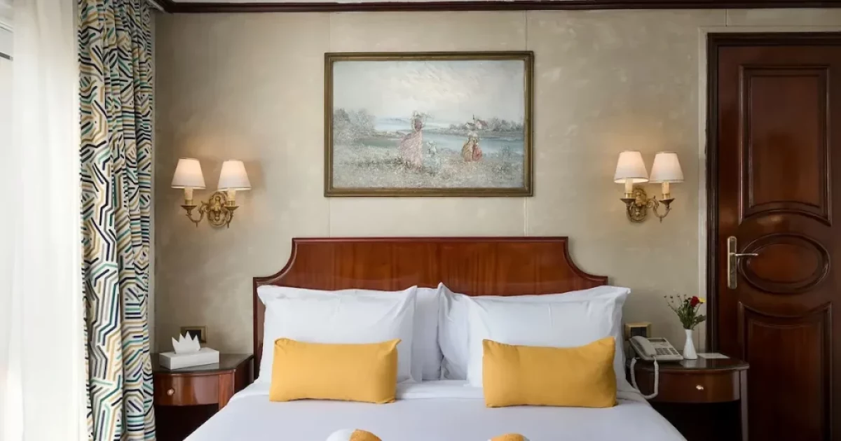 Stander cabin on Radamis II Nile Cruise