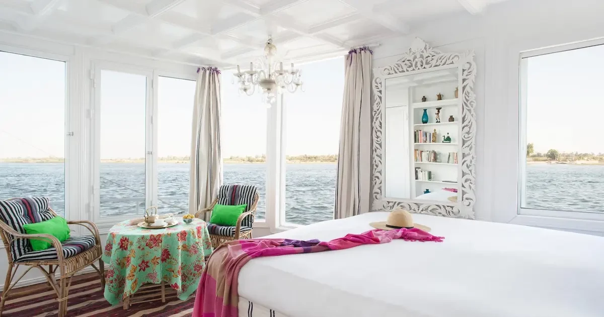malouka-dahabiya-cabin Malouka Dahabiya deluxe cabin