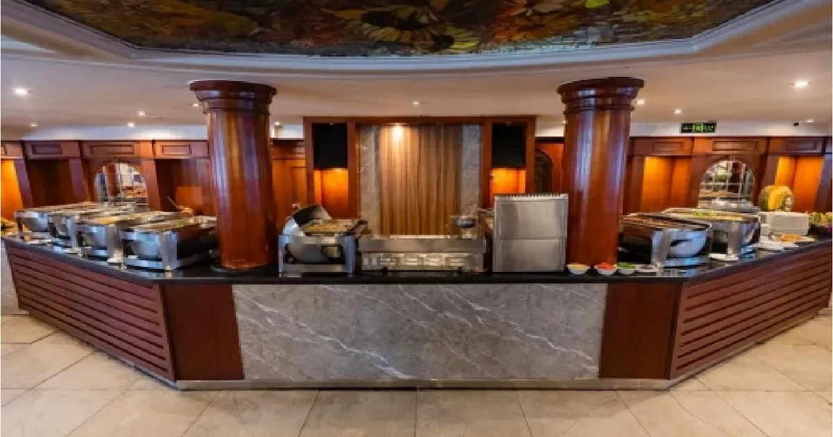 Dining restaurant onboard MS Stephanie Nile Cruise