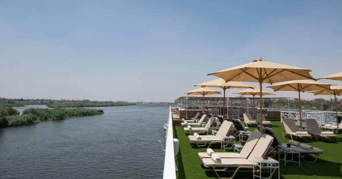 Jaz Regent Nile Cruise sun deck