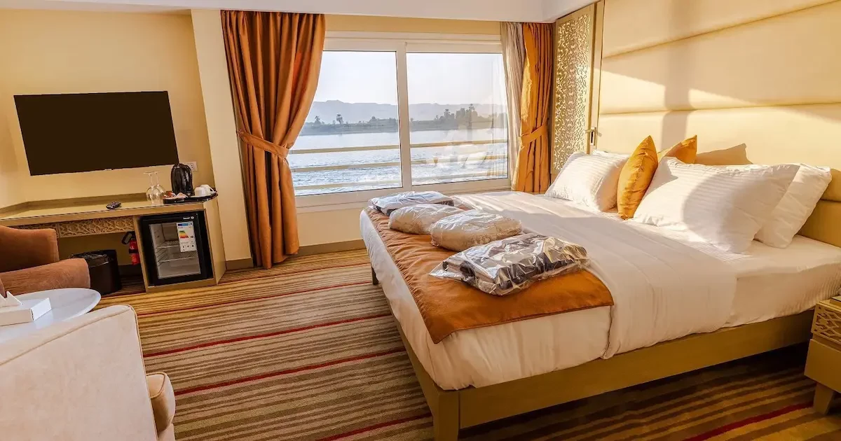 Nebu Nile Cruise luxury cabin