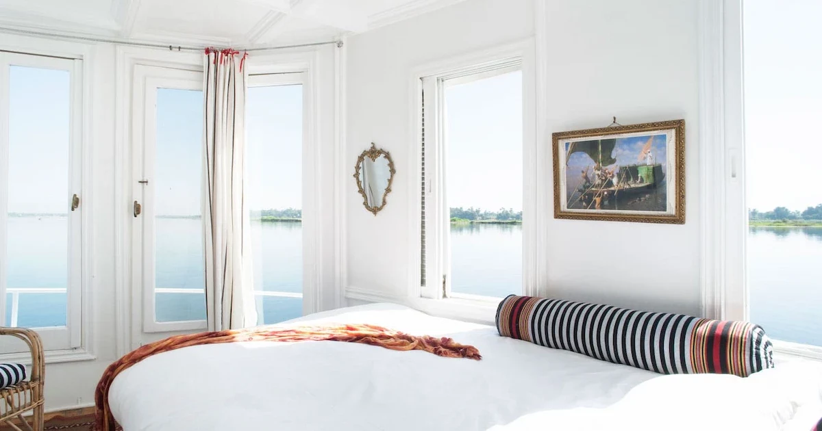 Assouan Dahabiya luxury cabin