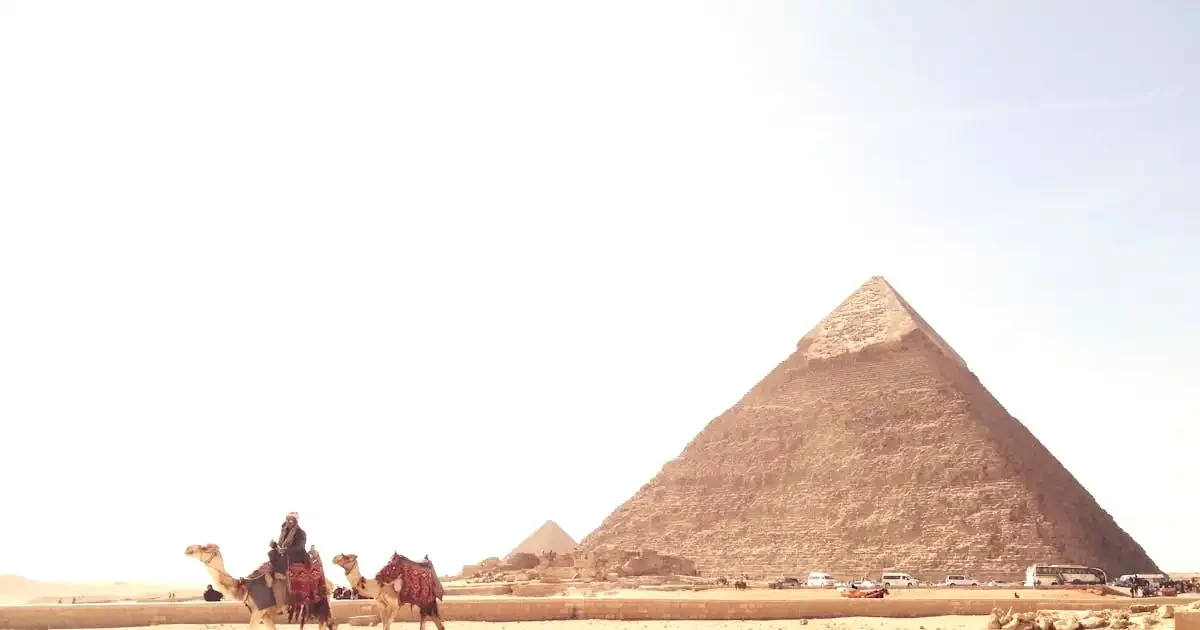 Pyramids of Giza during Luxury Nile Cruises Christmas 2025