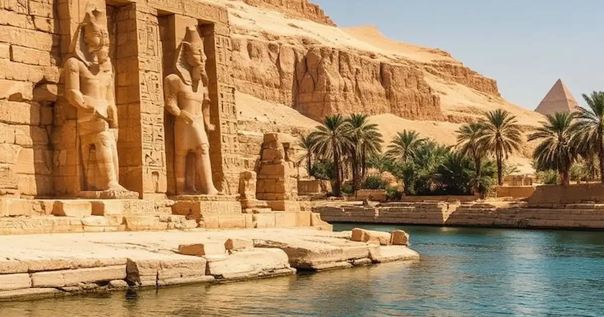 Family traveling across Egypt for 15 days