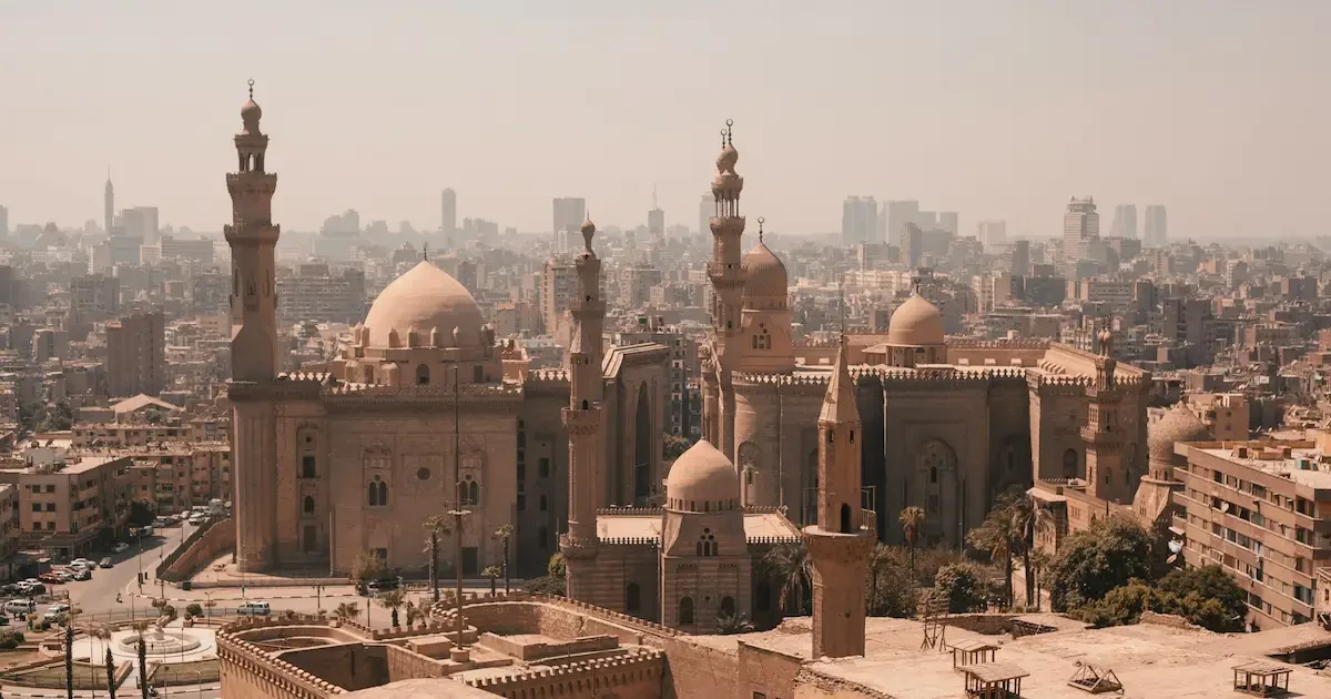 Group travelers exploring Old Cairo