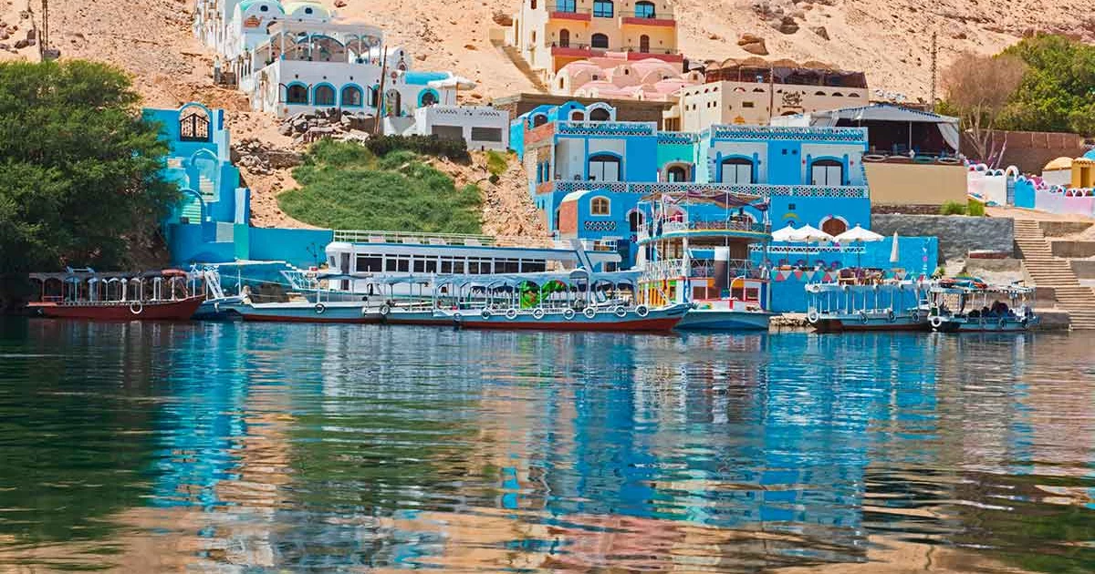 Nubian boat ride on the Nile