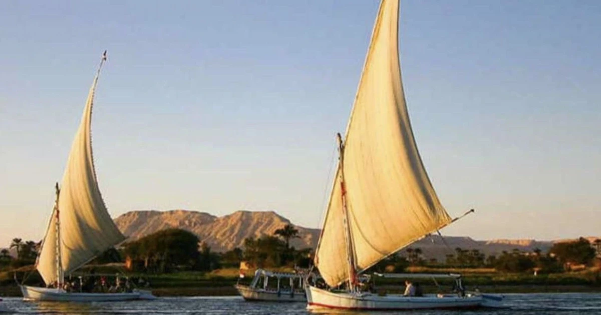 Family enjoying a Nile Cruise in Egypt
