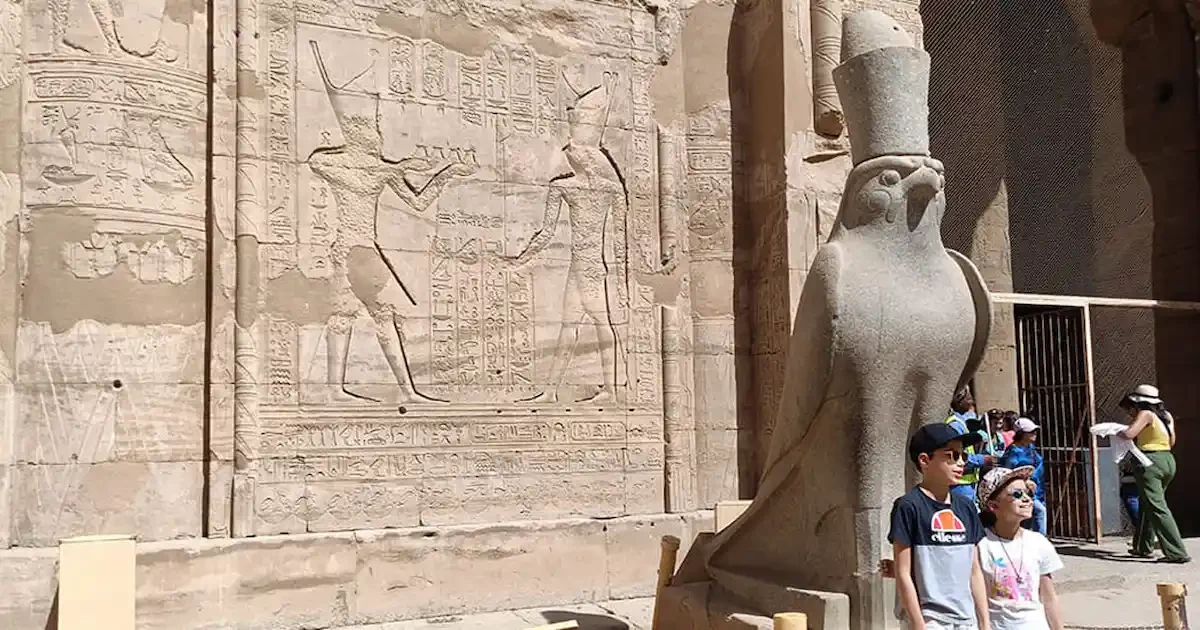 Visit the Kom Ombo Temple, dedicated to Sobek & Horus.