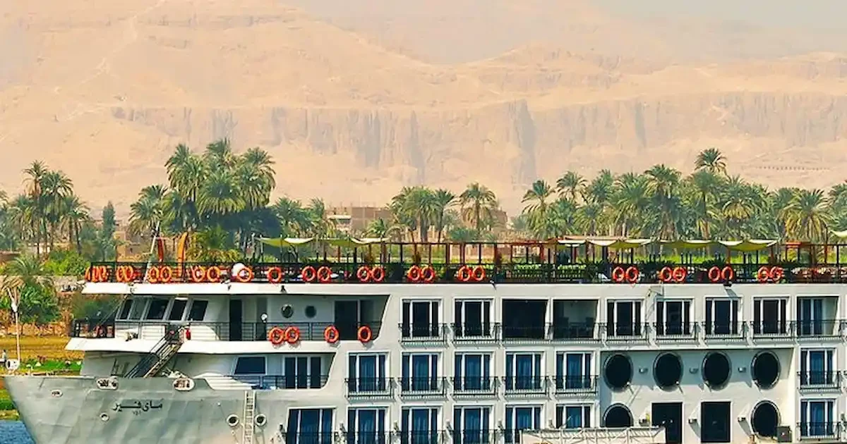 Family on Nile Cruise between Luxor and Aswan