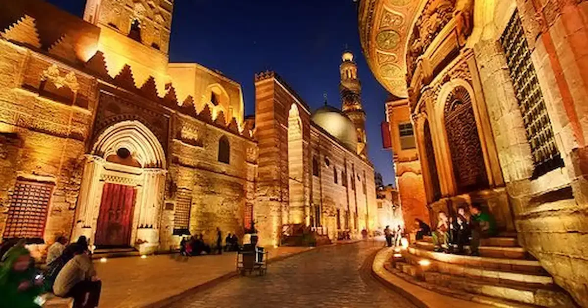 Group travelers exploring Old Cairo
