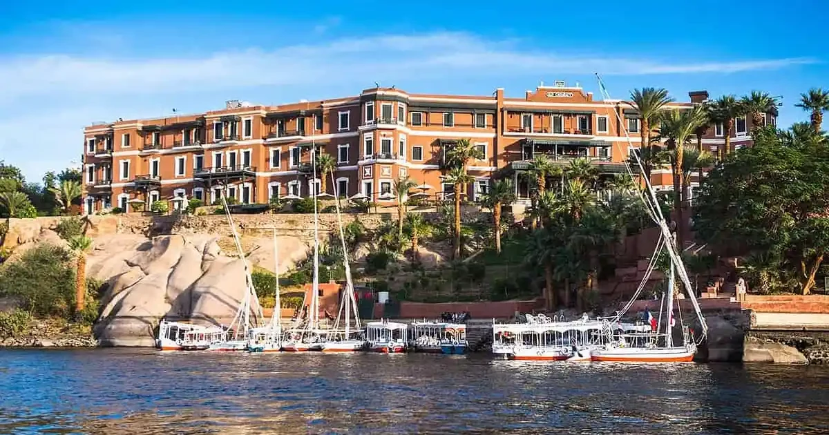 Afternoon Tea at The Old Cataract Hotel in Aswan