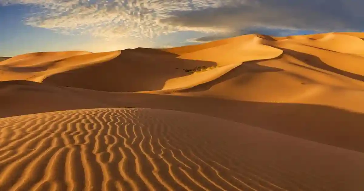 Sinai desert dunes near Sharm El Sheikh sandboarding site