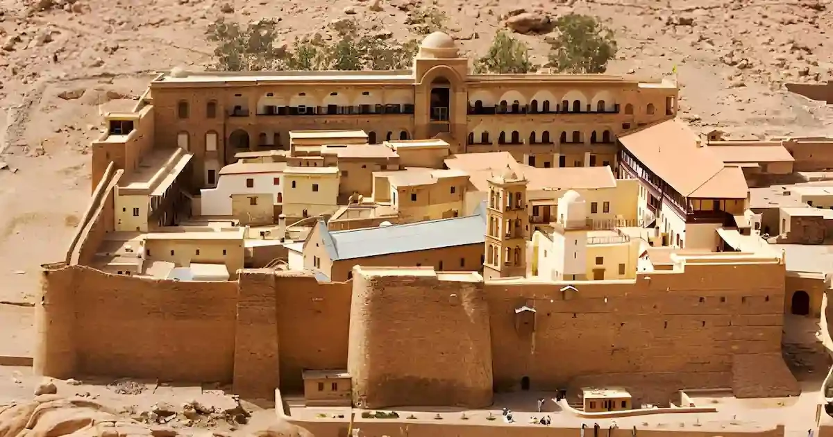 st catherine monastery moses mountain egypt