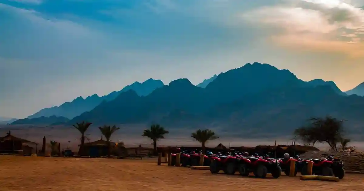 Sharm El Sheikh desert adventure sandboarding tour
