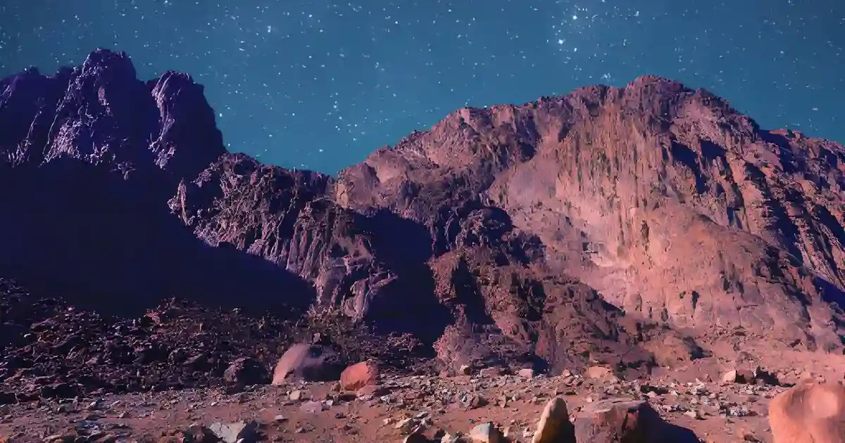 stars over moses mountain desert night sky