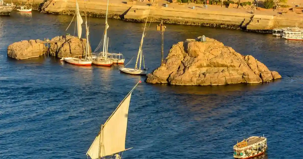 felucca boat Elephantine Island Nile tour