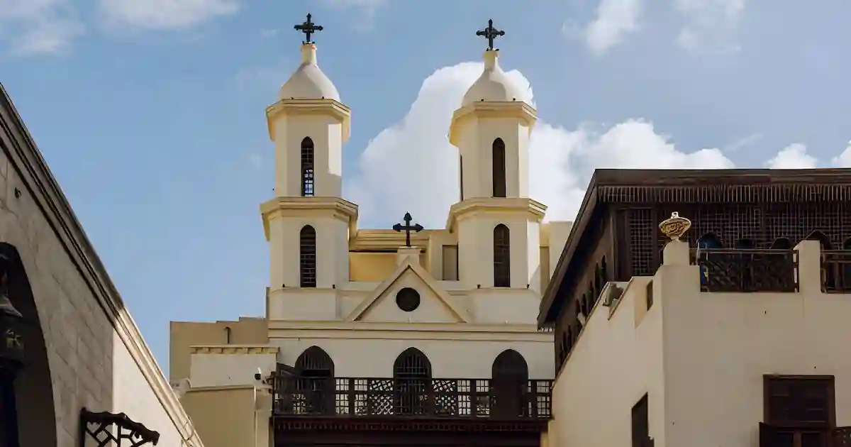 Hanging Church in Coptic Cairo during guided tour