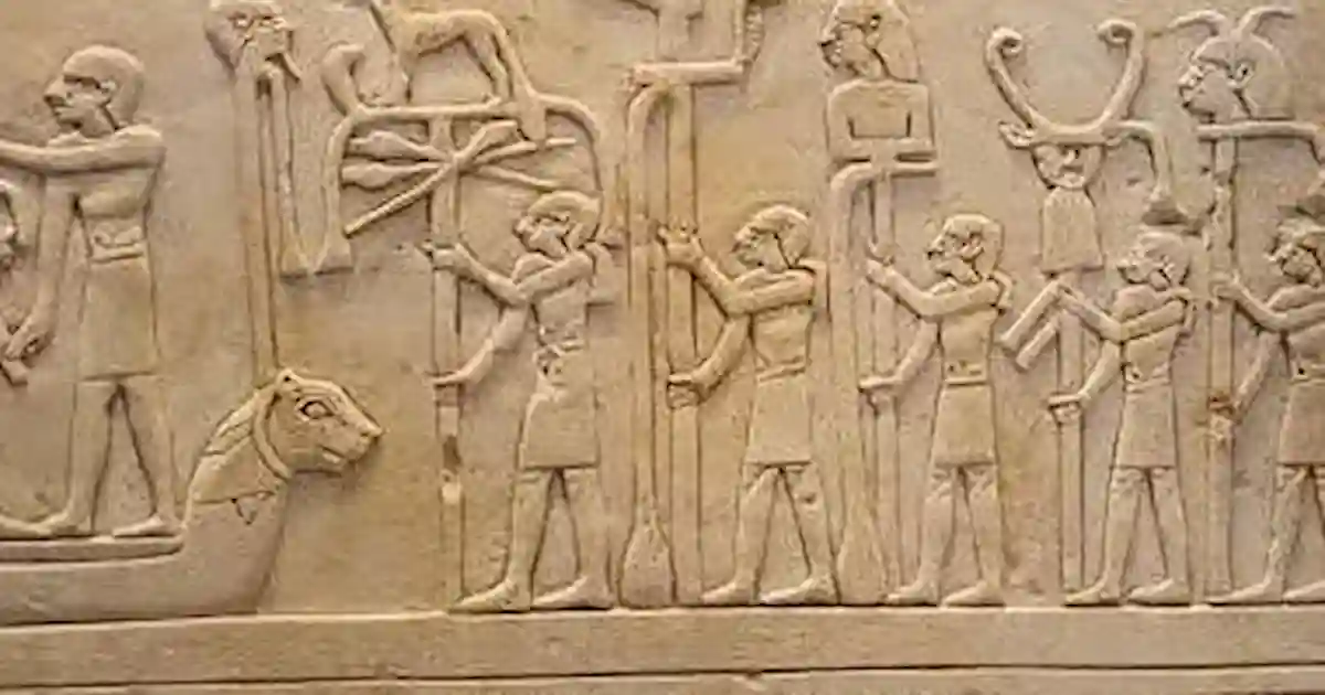 Abydos King List hieroglyphs ancient Egypt temple wall