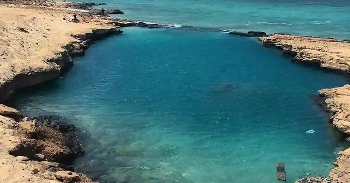 Abu Dabbab Bay Marsa Alam crystal clear Red Sea waters