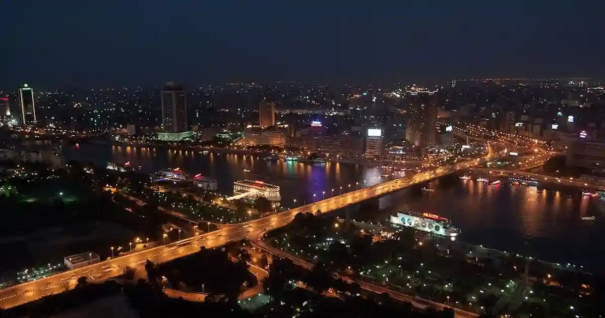 Cairo night Nile river dinner cruise view