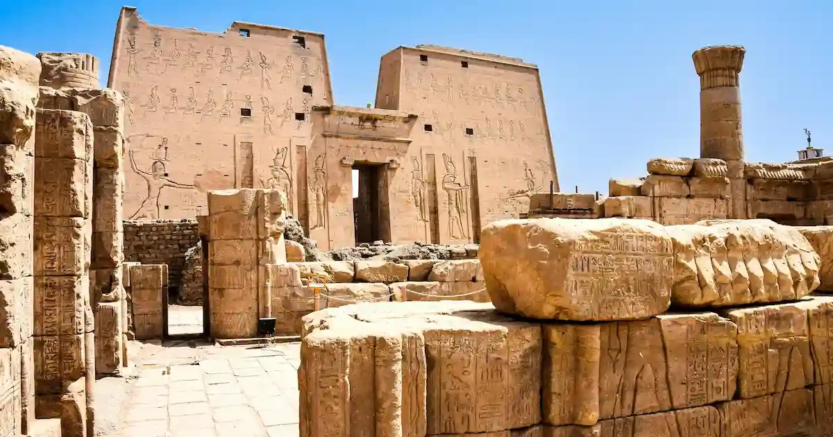 edfu temple horus nile cruise from aswan to luxor