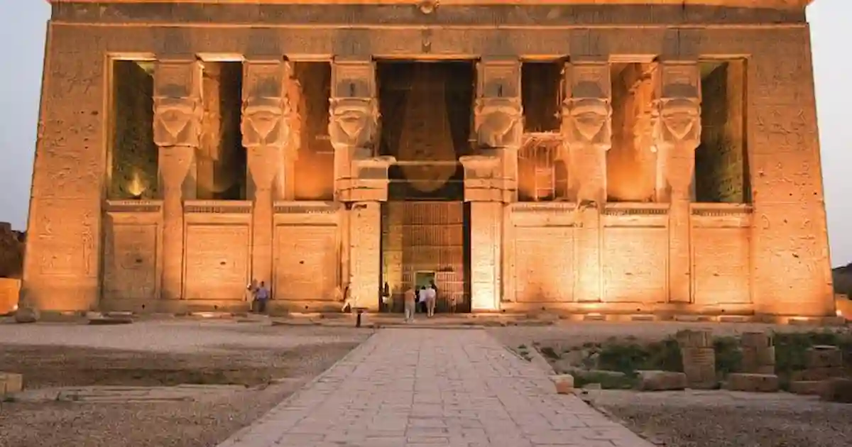 Columns of Dendera Temple Hathor Luxor tour