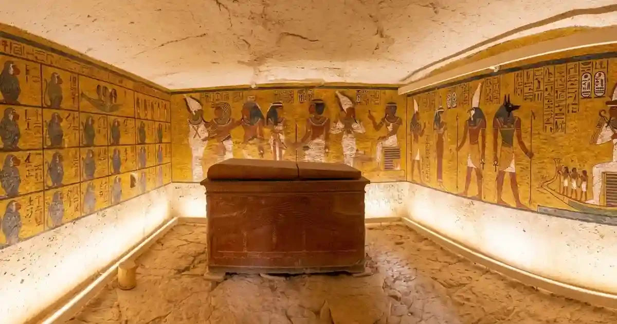 entrance to tutankhamun tomb valley of the kings