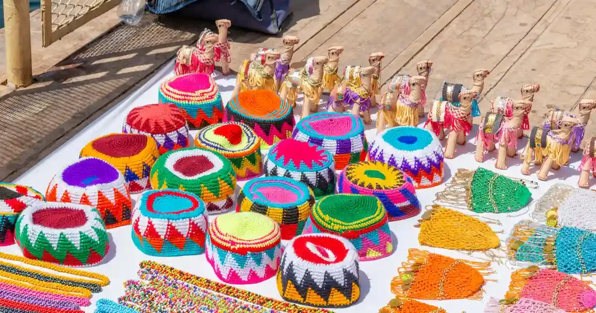 Nubian handicrafts Elephantine Island village