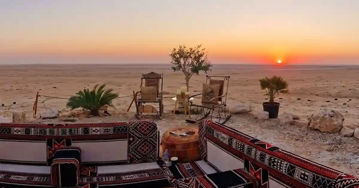 Bedouin village visit during Marsa Alam desert safari