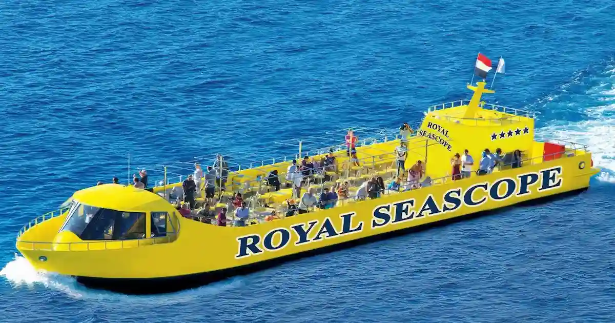 Royal Seascope Hurghada semi submarine Red Sea cruise