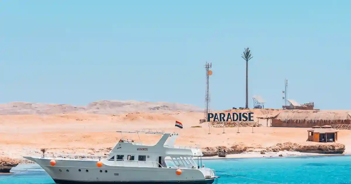 boat trip to Paradise Island Hurghada