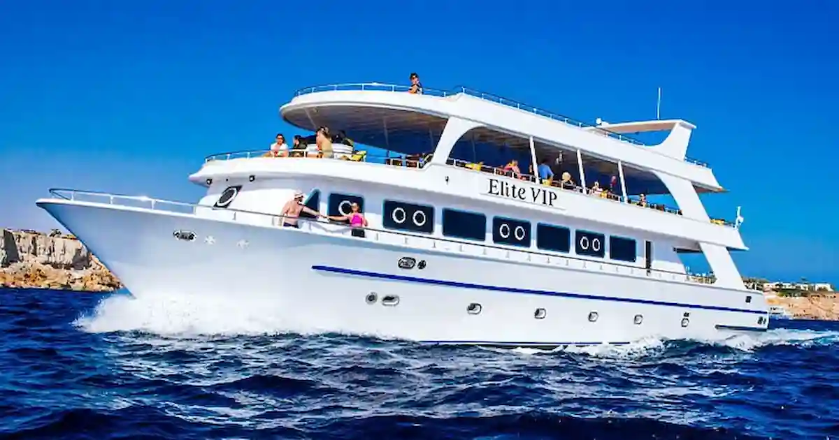Elite VIP Cruise Hurghada luxury yacht on Red Sea