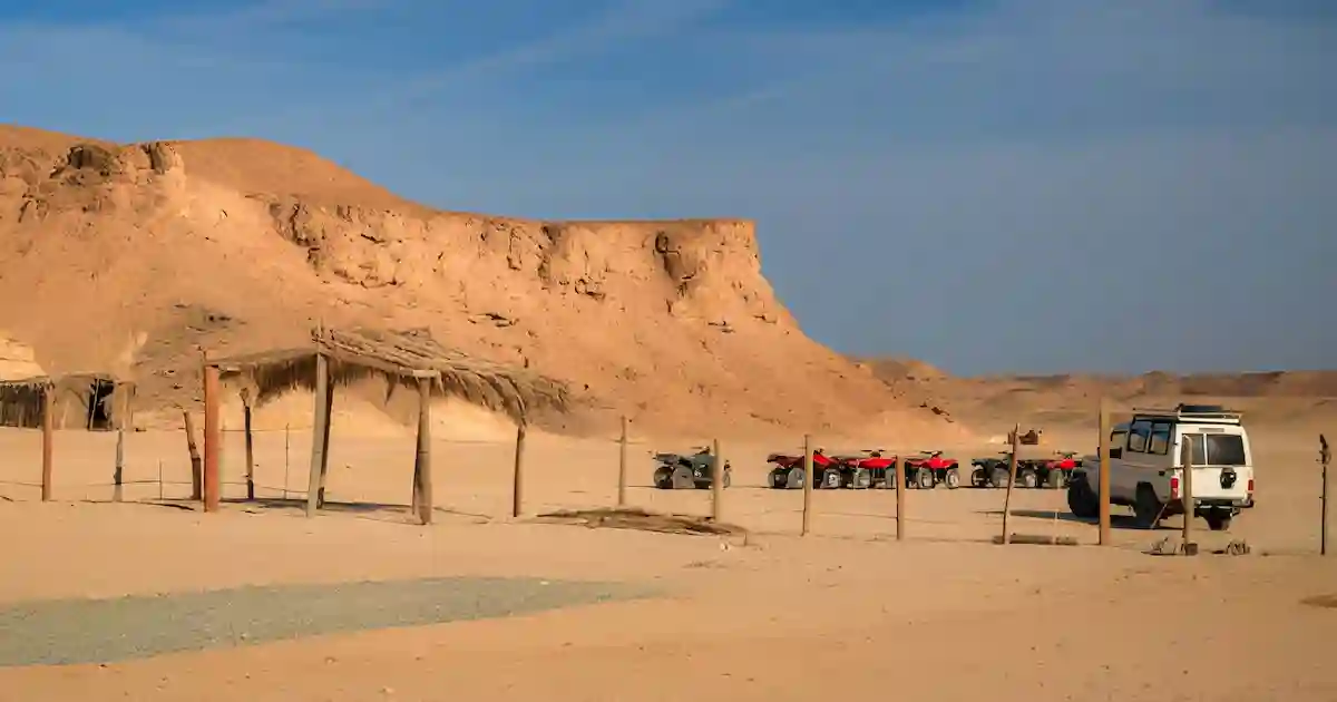Marsa Alam camel ride through the Egyptian desert