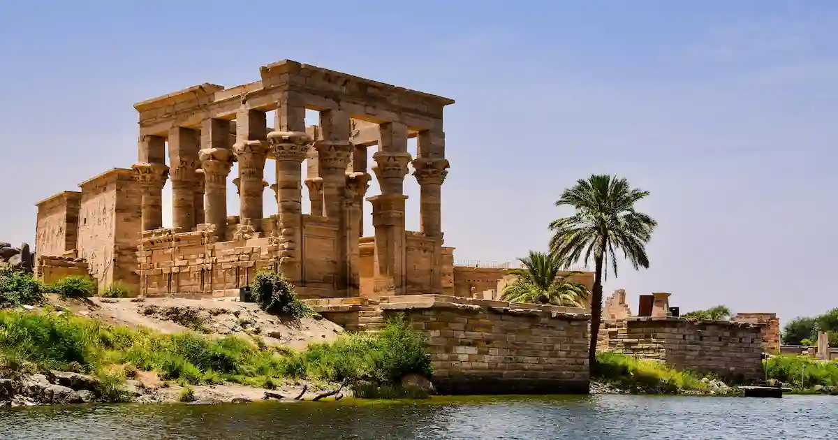 Philae Temple Aswan Nile River Egypt cruise stop