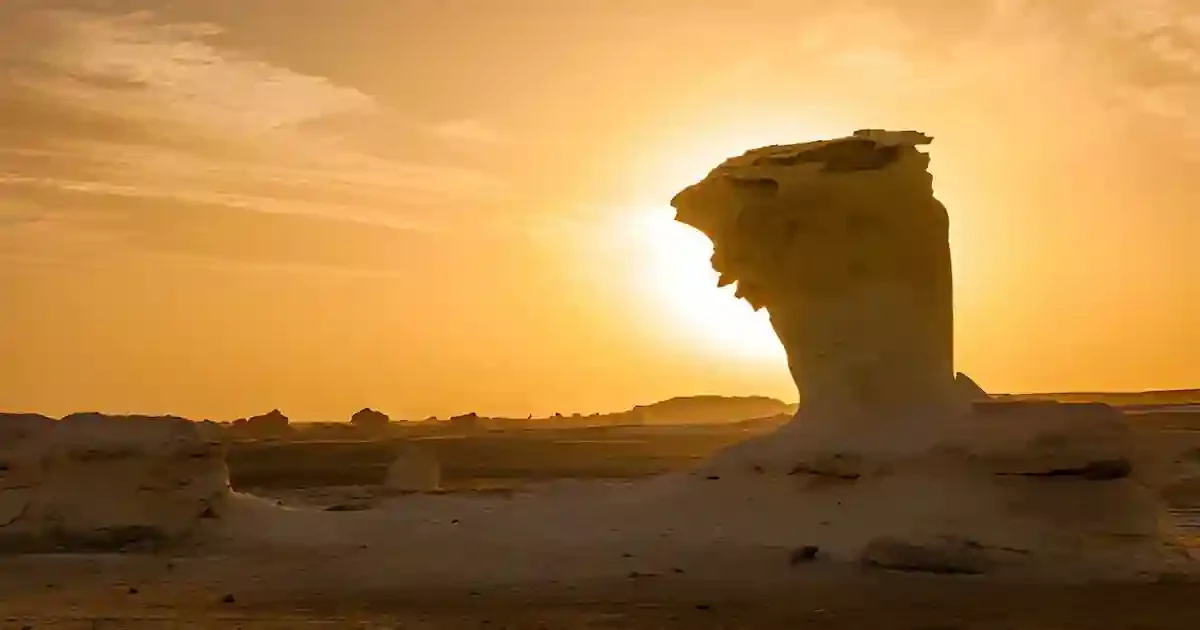 6-day Egypt tour to Cairo, Bahariya Oasis, and the White Desert with desert safari and unique rock formations