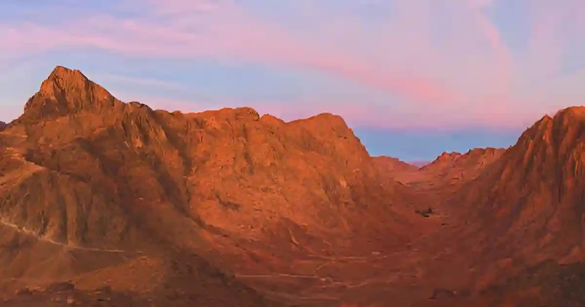 panoramic desert view mount sinai sharm el sheikh tour
